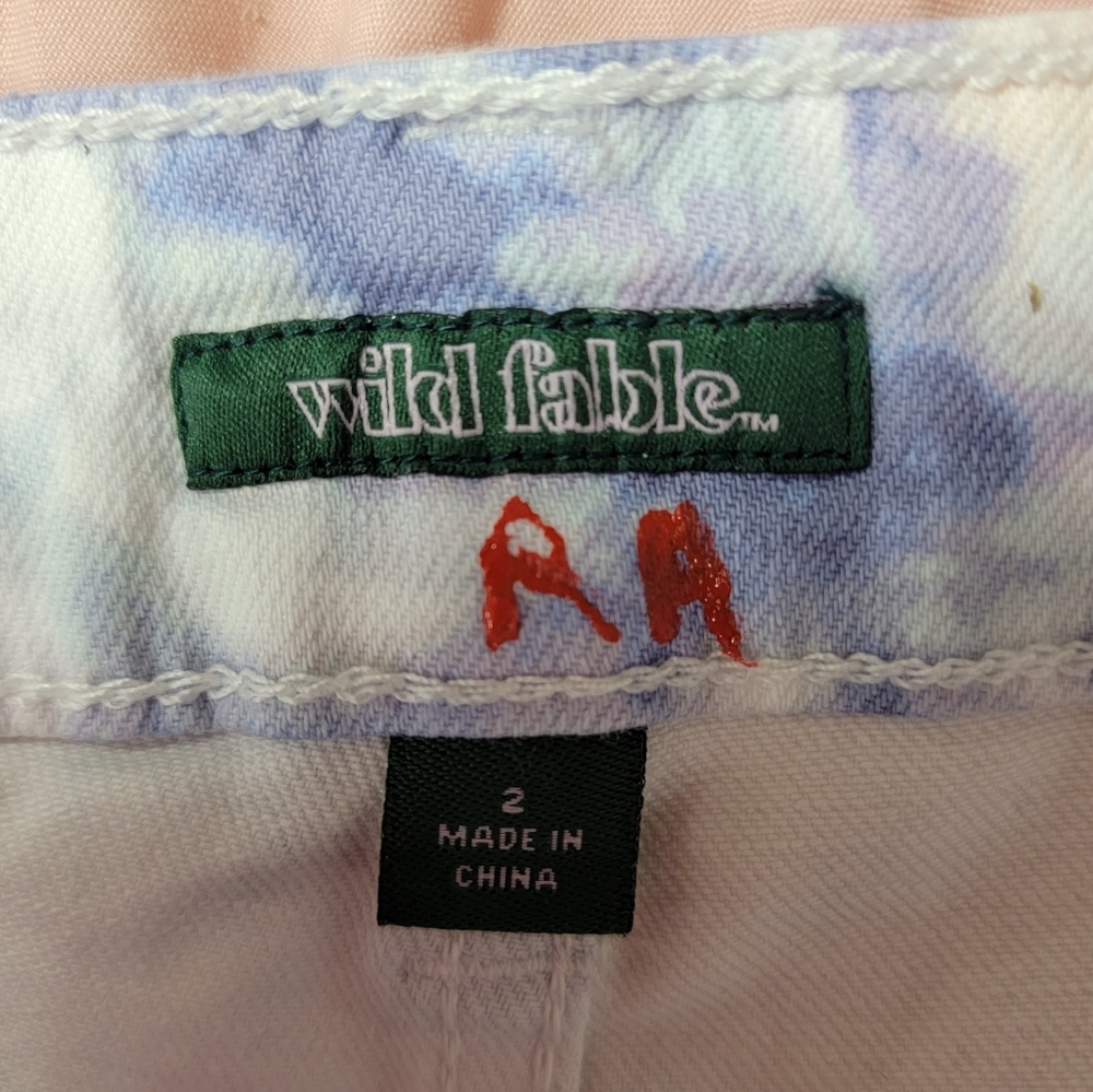 White Fable - Women's Jean Shorts - Picture 3 of 3
